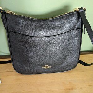 Black Leather Coach Purse